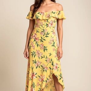 Faithfull the Brand women's Matisse midi dress Morello floral print